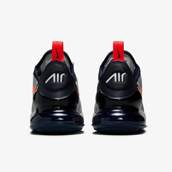 Nike Air Max 270 Youth Grey Navy Red 943345 028 27C L P Shoe Bizz