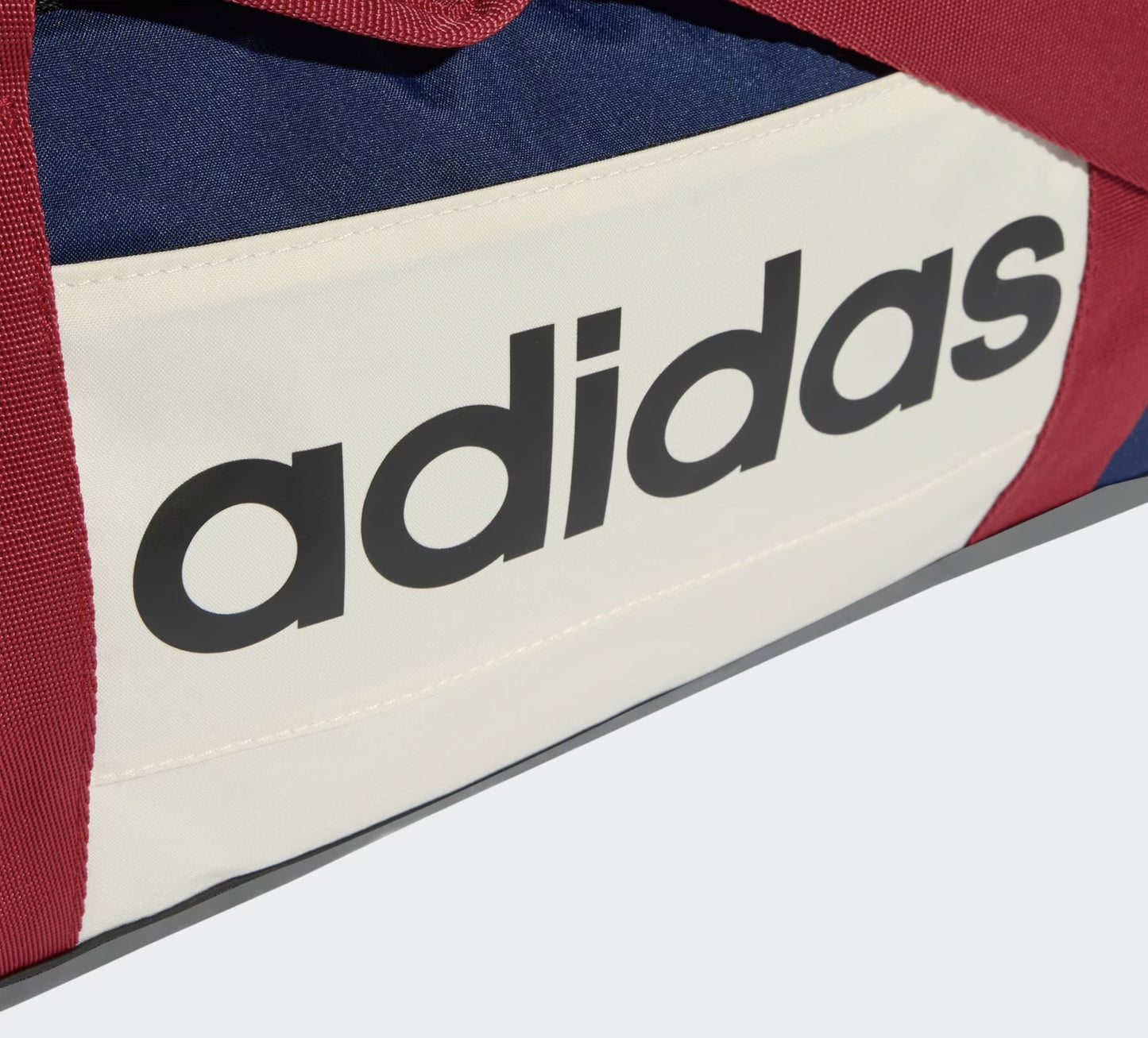 .Adidas Liner Duffel Bag SMALL - Dark Blue / Off White / Active Maroon - (KE5543) - C20