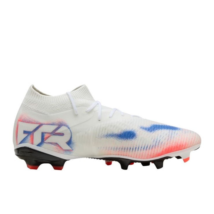 .PUMA FUTURE 8 MATCH FG/AG Boots - WHITE/BLACK/RED - (108593-01) - RJ8 - R2L17