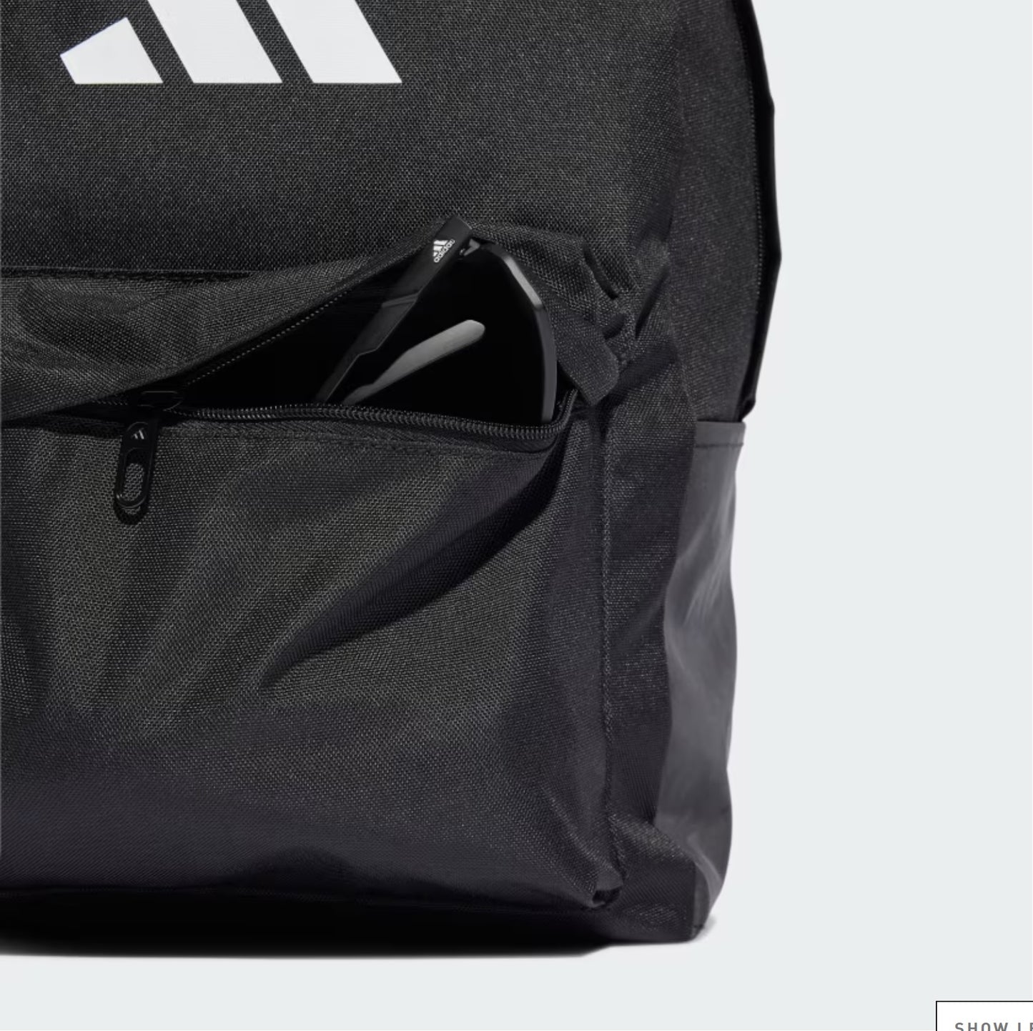 .ADIDAS Logo Bars Backpack - BLACK/WHITE - (JI6953) - C15