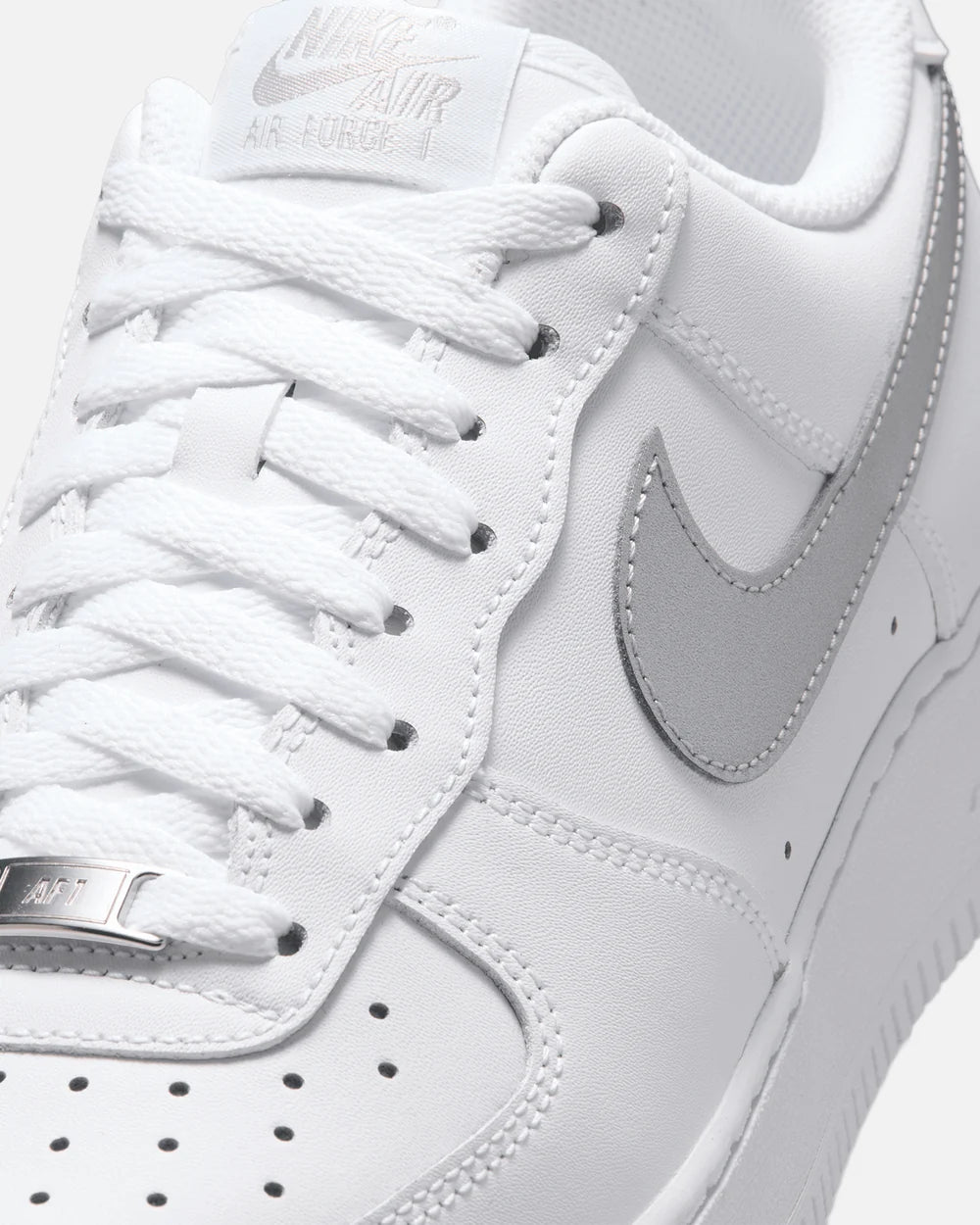 .NIKE MENS AIR FORCE 1 '07 - WHITE/GREY - (FJ4146 100) - L5 - L/P
