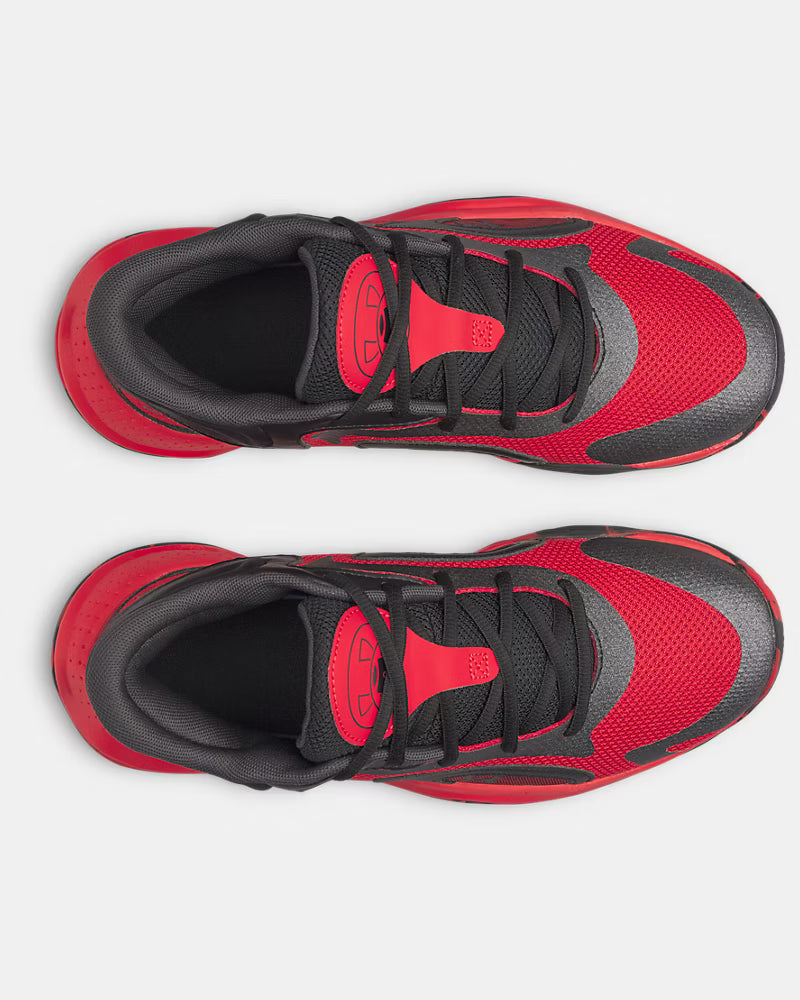 .UNDER ARMOUR MENS JET '25 - Red / Metallic Black / Black - (6001585-601) - ? CODE - R2L?