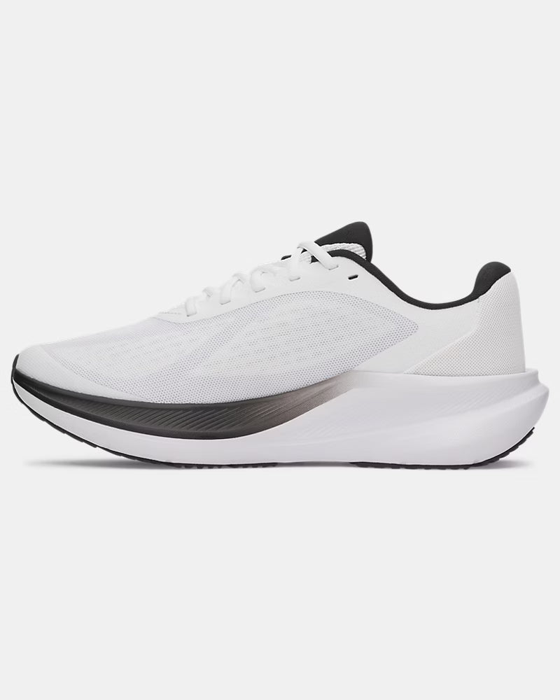 .Under Armour Charged+ Chase White/Mens Men's Running Shoes - (6014417 100) - VA - R2L16