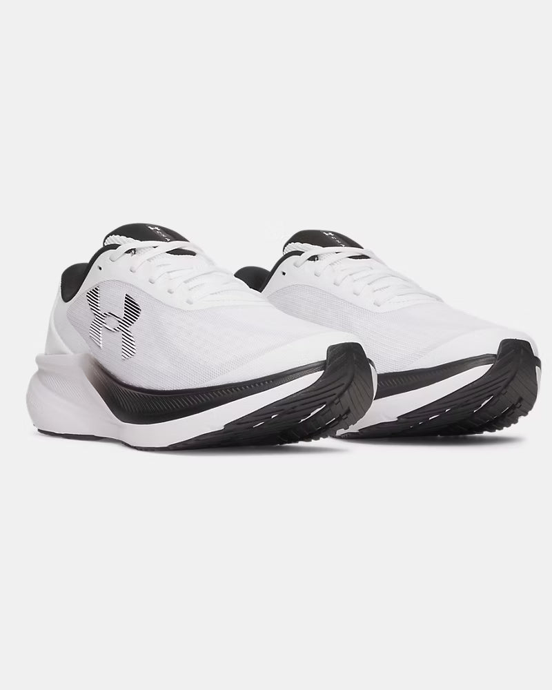 .Under Armour Charged+ Chase White/Mens Men's Running Shoes - (6014417 100) - VA - R2L16