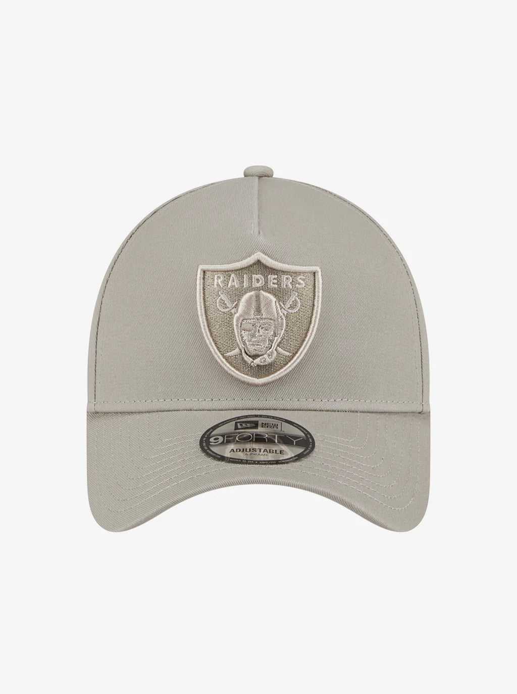 .NEW ERA 940 A-FRAME LAS VEGAS RAIDERS SNAPBACK  - STONE - (60747691) - F