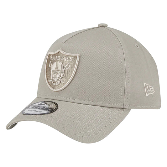 .NEW ERA 940 A-FRAME LAS VEGAS RAIDERS SNAPBACK  - STONE - (60747691) - F