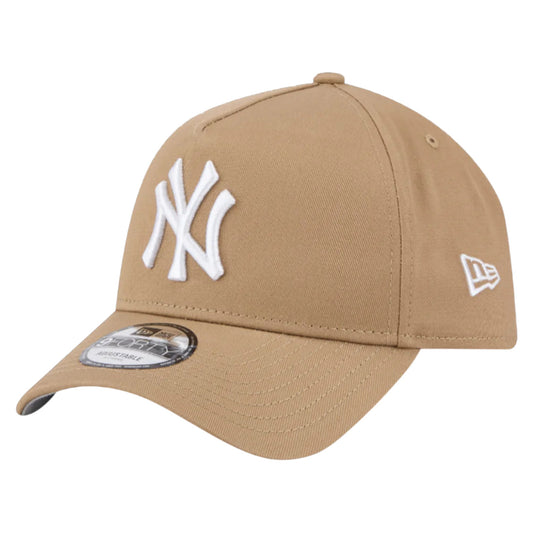 .NEW ERA 940 A-Frame New York Yankees Snapback Cap - BEIGE/WHITE - (60766738) - F