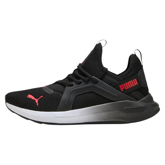 .PUMA Softride Enzo 5 Running Shoes - BLACK/RED/WHITE - (311098-35) - ET - R1L5