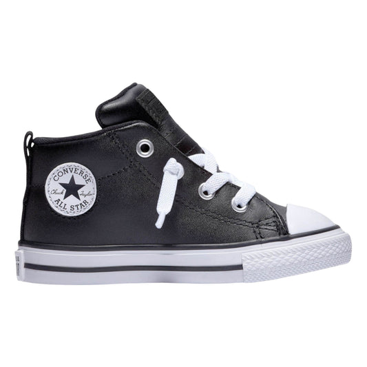 Converse CT Toddler Leather Mid Black (763836C) - RX - R1L9 - L/P