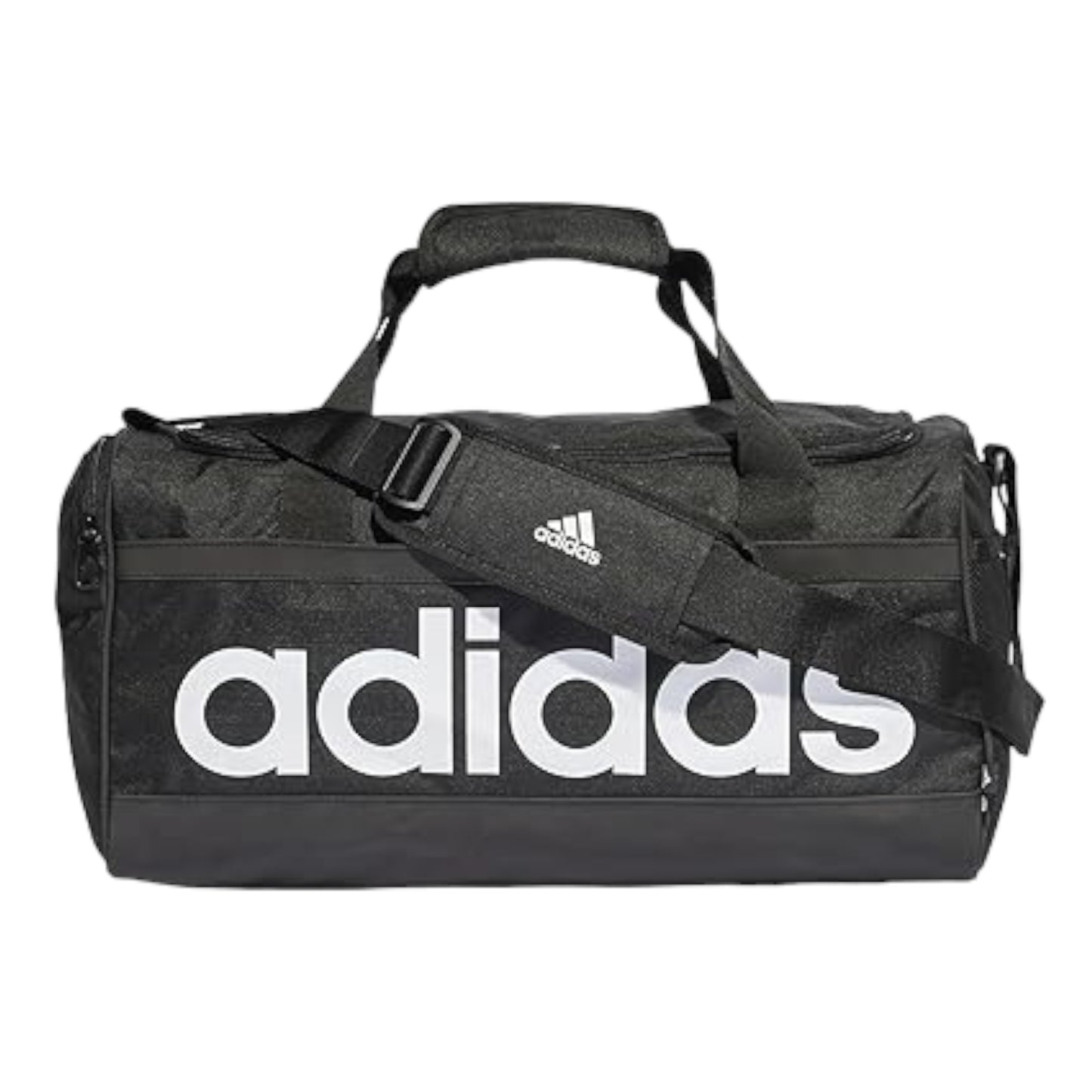 .Adidas Liner Duffel Bag MEDIUM - BLACK/WHITE - ( HT4743 ) - C17