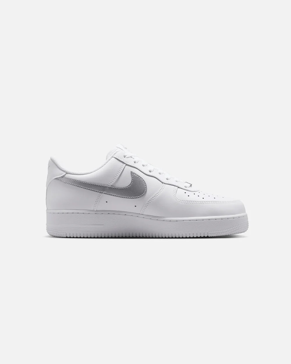 .NIKE MENS AIR FORCE 1 '07 - WHITE/GREY - (FJ4146 100) - L5 - L/P