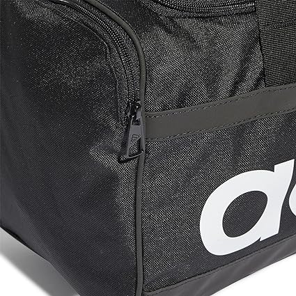 .Adidas Liner Duffel Bag MEDIUM - BLACK/WHITE - ( HT4743 ) - C17