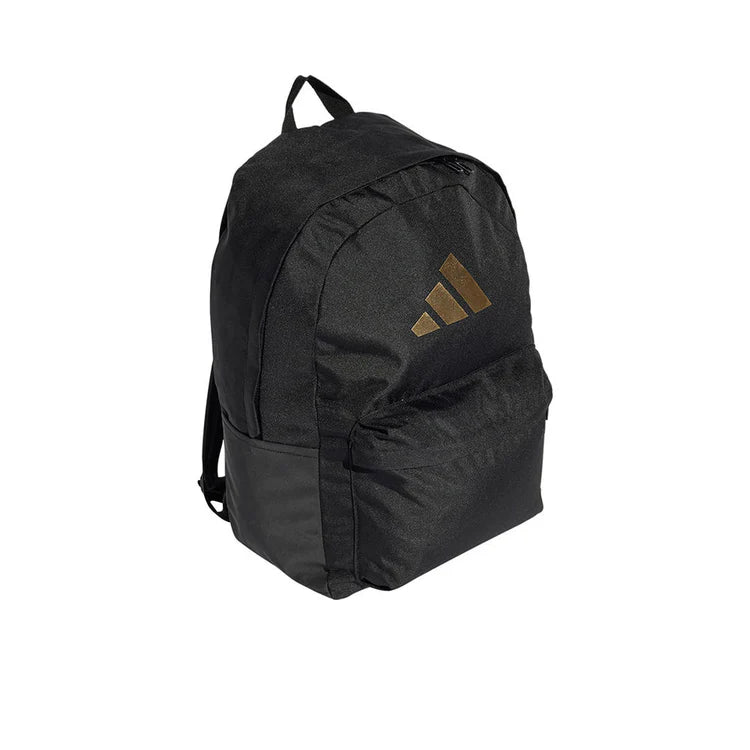 .ADIDAS Classic Bars Backpack - BLACK/GOLD - (IS7048) - C24
