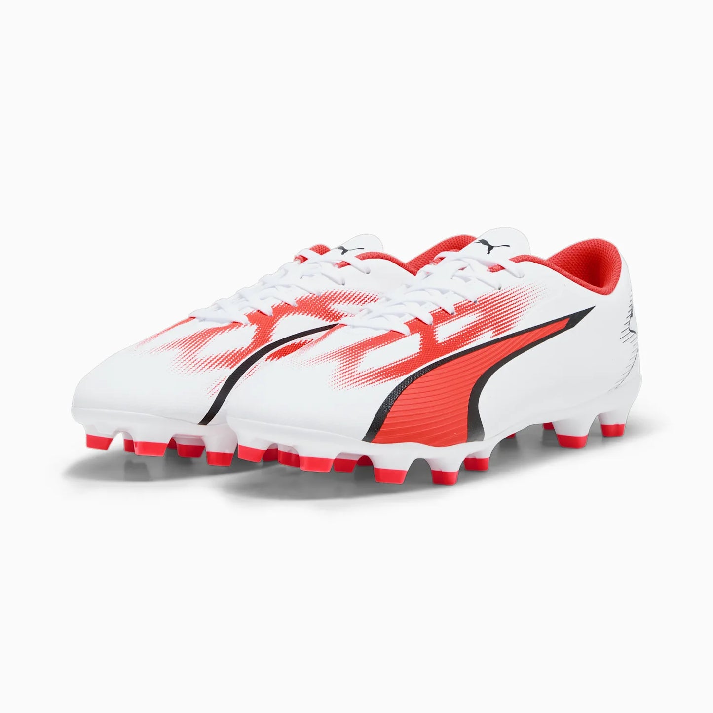 - Puma ULTRA PLAY FG/AG Men's Football Boots White Fire Orchid - (107423 01) - UP6 - R2L17