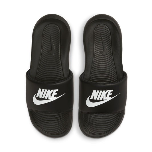 - Nike Womens Victori One Slides Black/White - (CN9677 005) - VTS - R2L15