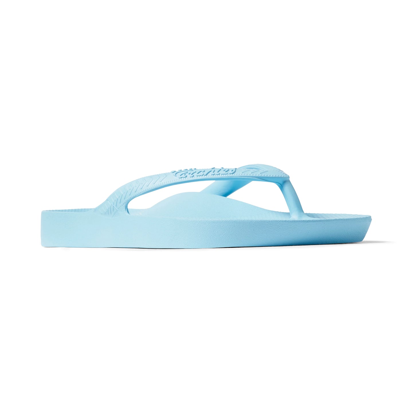 .Archies Unisex Classic Arch Support Jandals - SKY - F