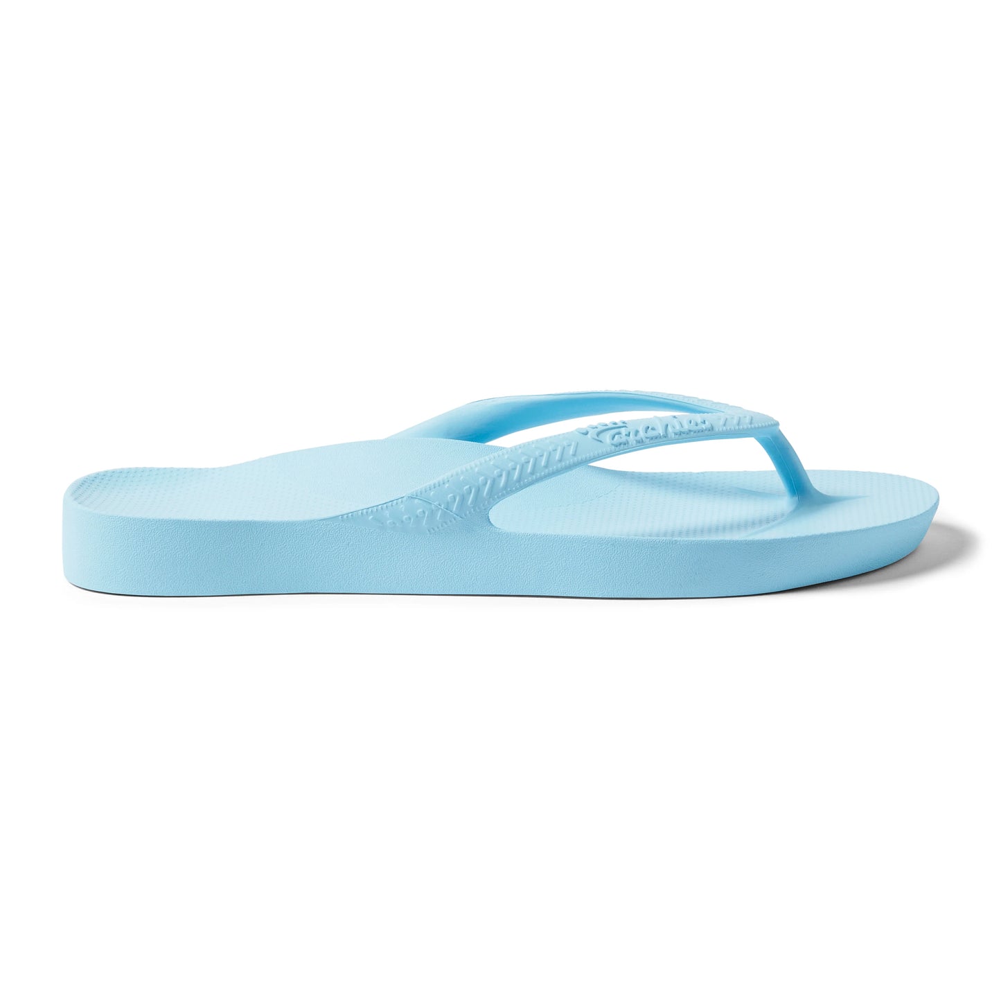 .Archies Unisex Classic Arch Support Jandals - SKY - F