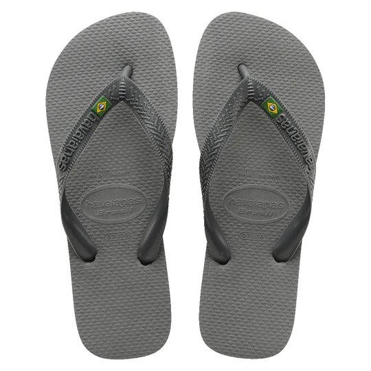 .Havaianas Mens Brazil Flip Flop Steel Grey - (BRAZIL 5178) - HV45 - F