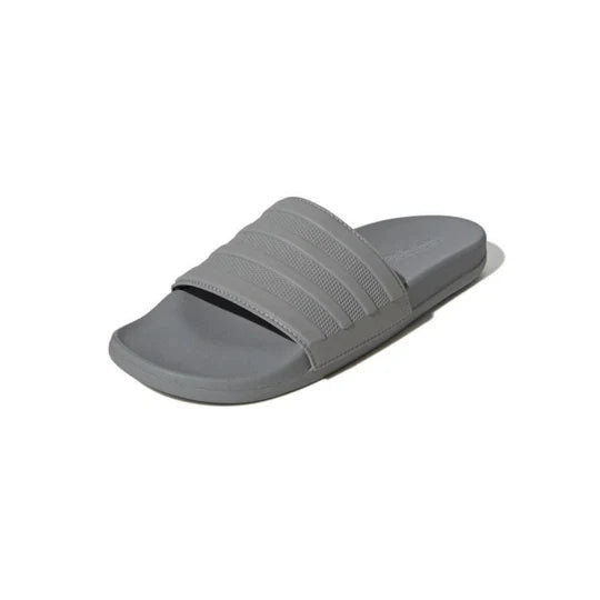 .ADIDAS ADILETTE COMFORT SLIDES - Charcoal Solid Grey - (ID3404) - F