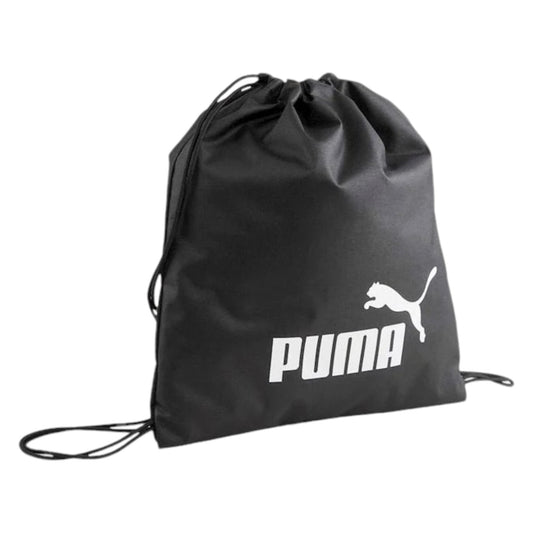 .Puma Phase Gym Sack Bag - Black/White - (07994401) - F