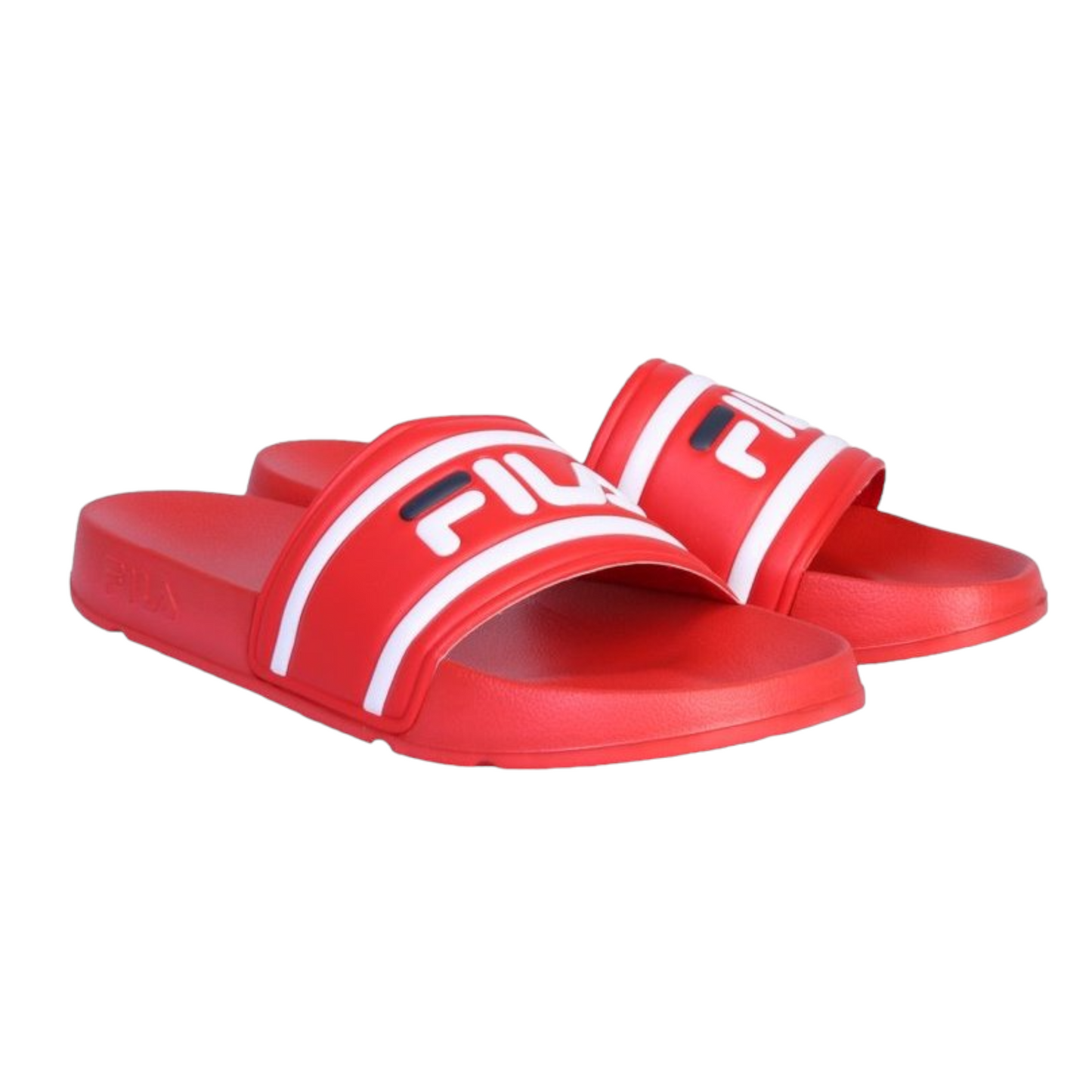 Fila red slides online