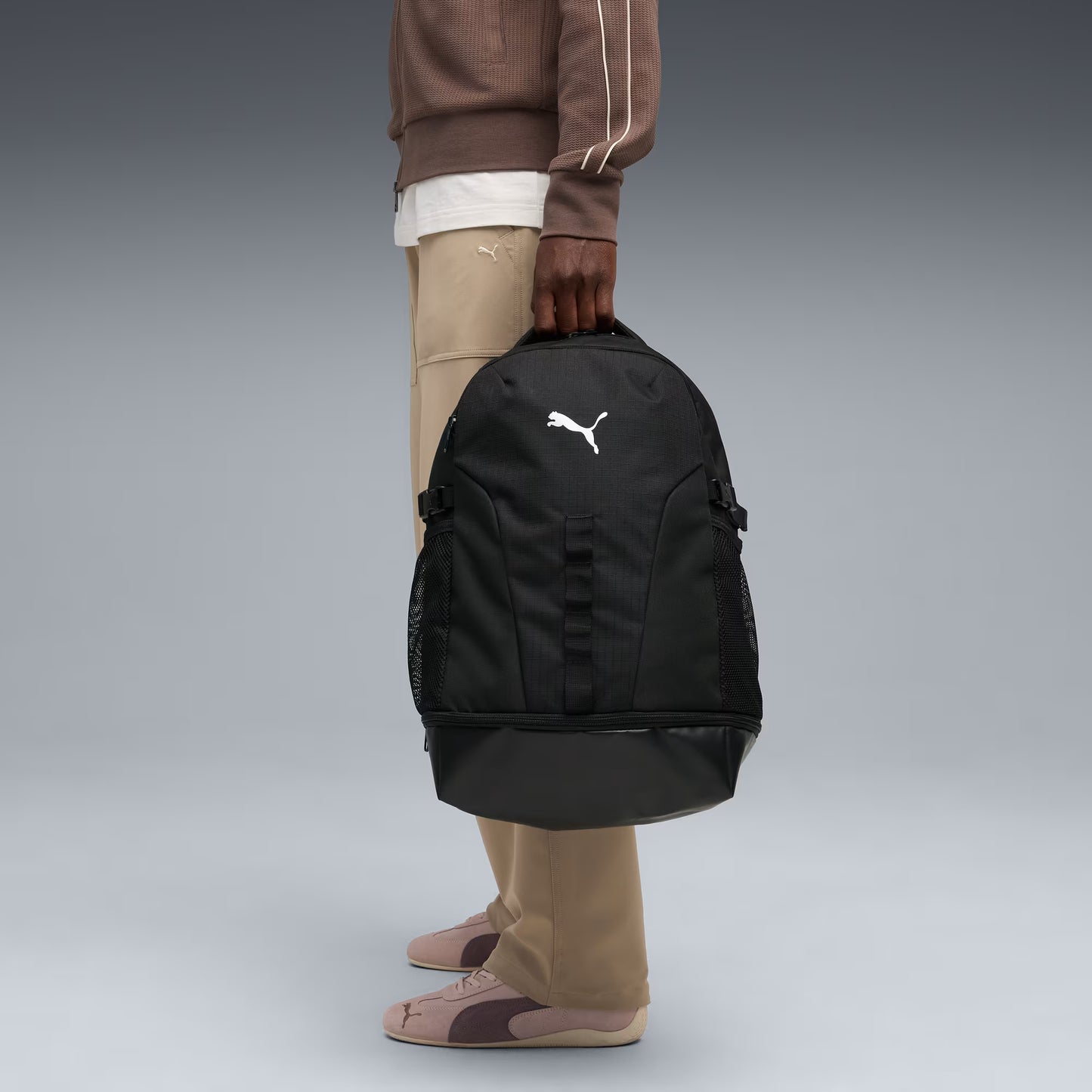 .PUMA FEATURE PRO Backpack -Black/ Silver - (091957 01) - R1L1