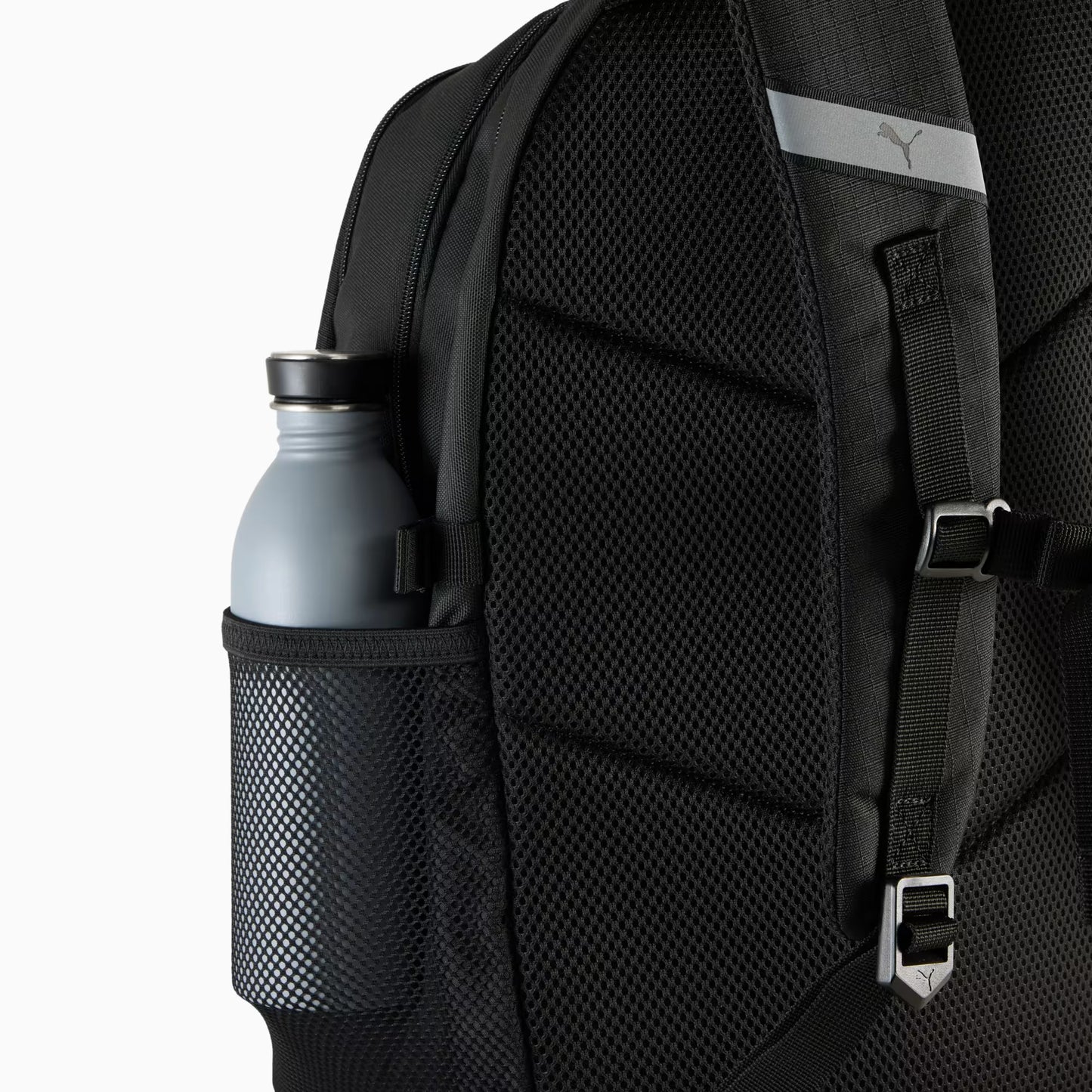 .PUMA FEATURE PRO Backpack -Black/ Silver - (091957 01) - R1L1