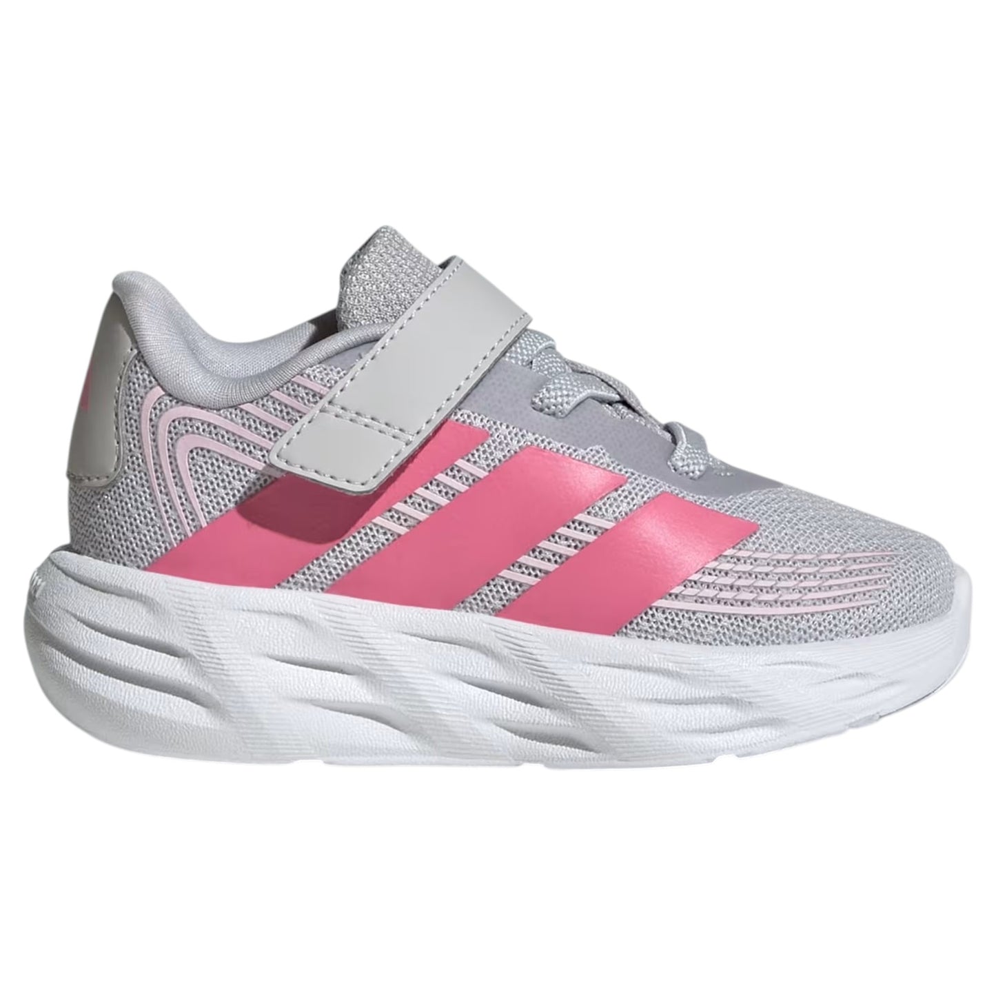 .Adidas Toddlers Galaxy 8 Shoes - PINK/WHITE - (KI1678) - K8 - R1L2