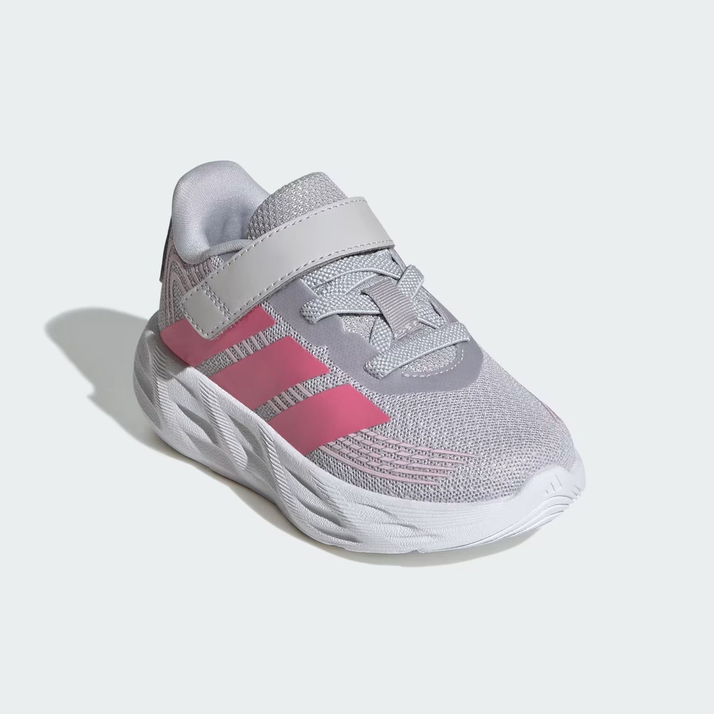.Adidas Toddlers Galaxy 8 Shoes - PINK/WHITE - (KI1678) - K8 - R1L2