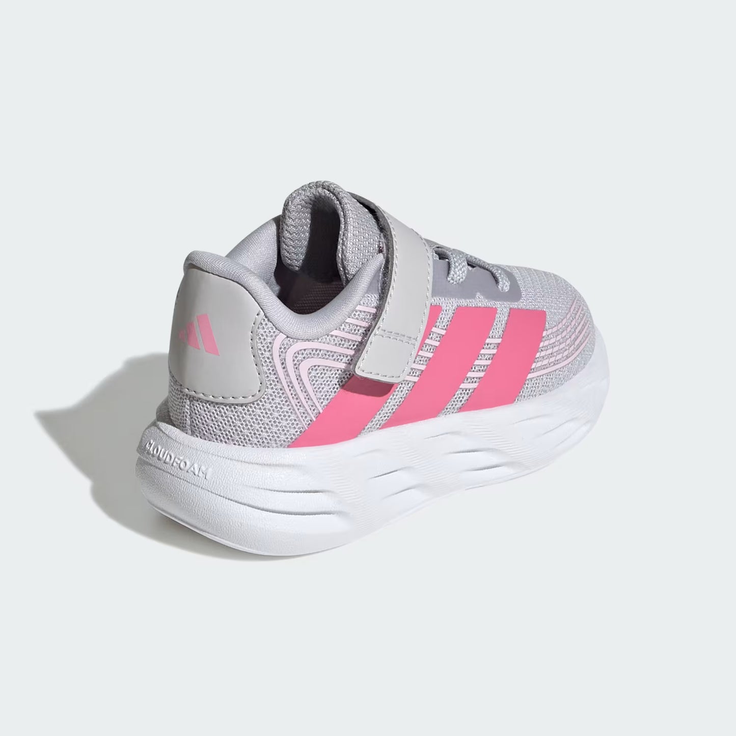 .Adidas Toddlers Galaxy 8 Shoes - PINK/WHITE - (KI1678) - K8 - R1L2