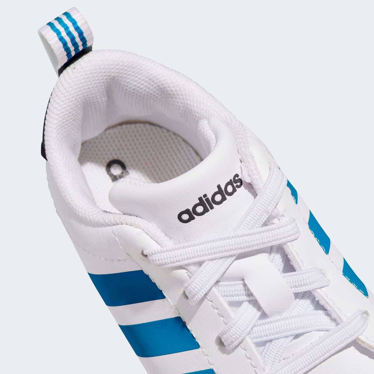 .Adidas Grand Court Crib White/Blue (Lucid Ray Blue/Aurora Onix)  - (KI8218) - BL - R1L8