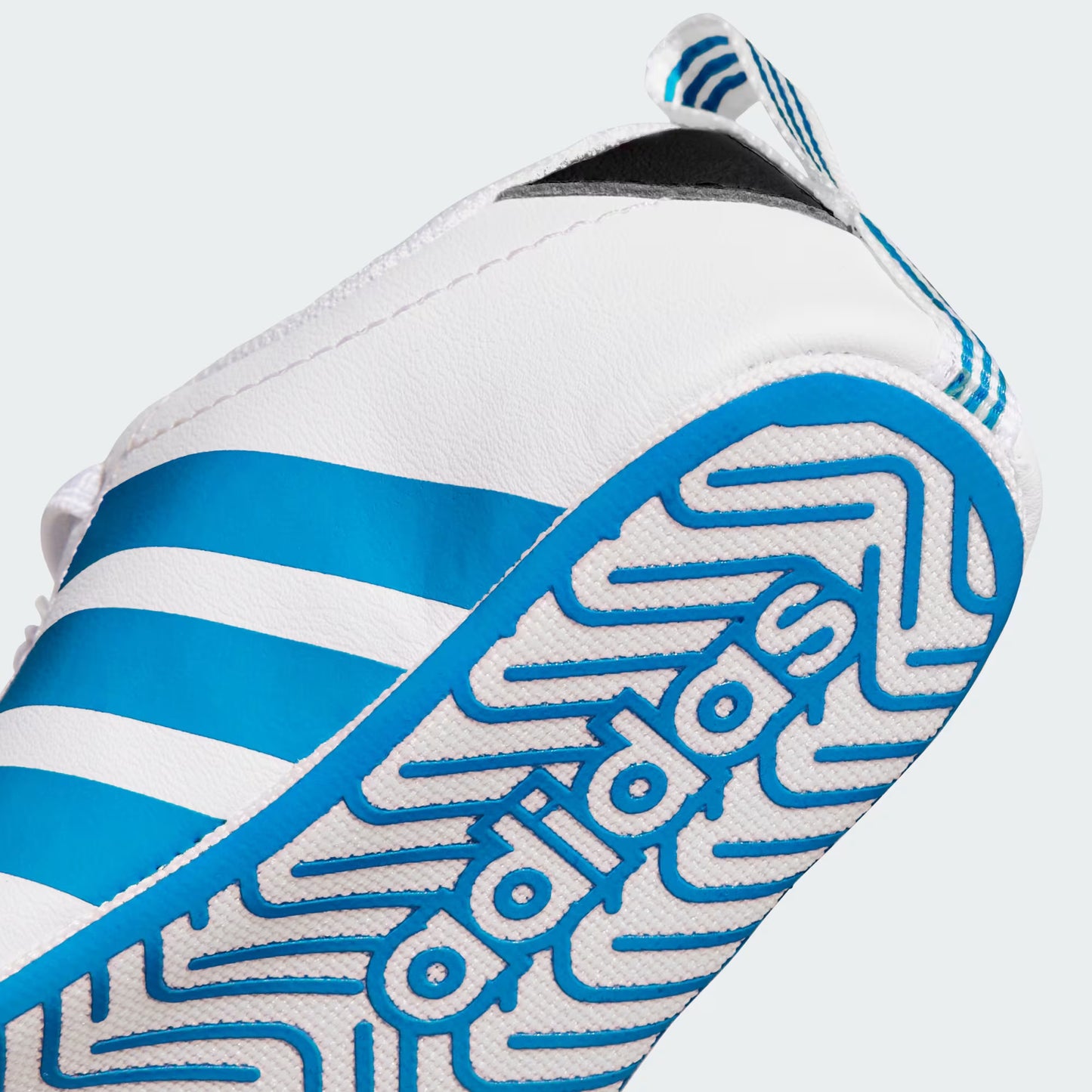 .Adidas Grand Court Crib White/Blue (Lucid Ray Blue/Aurora Onix)  - (KI8218) - BL - R1L8