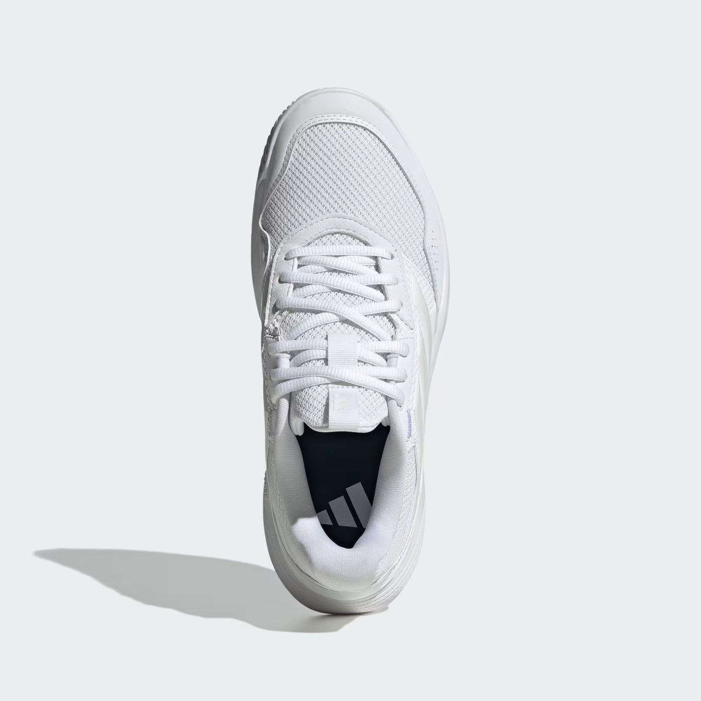 .Adidas GameCourt 3 All Court Tennis / Netball Shoes - WHITE/WHITE - (KI3600) - WHT - R1L5