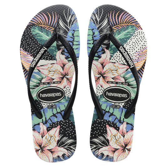 .Havaianas Kids Slim Floral Dots - (0090) - HV101 - F