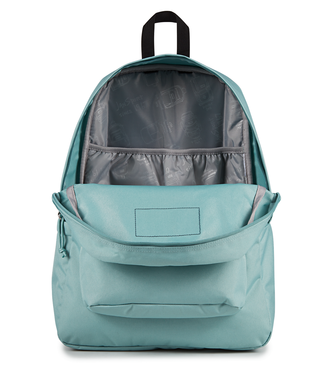 .Jansport Superbreak Plus Faded Sage Backpack 26L - (JS0A4QUELA8) - F