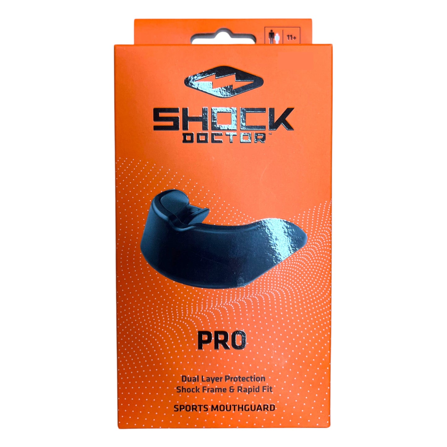 .Shock Doctor Mouth Guard PRO Black strapless Smoke (ADULT) - (5100A) - F