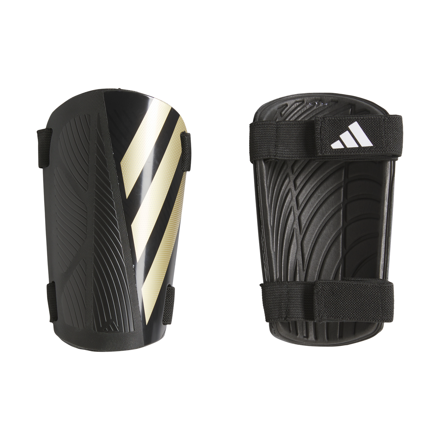 .ADIDAS ADULTS TIRO MATCH SHIN GUARDS - Black/Gold - (IP3998) - F