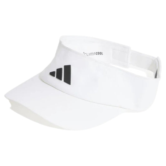 .ADIDAS WHITE CLIMACOOL VISOR- WHITE/BLACK - (JN6085) - F
