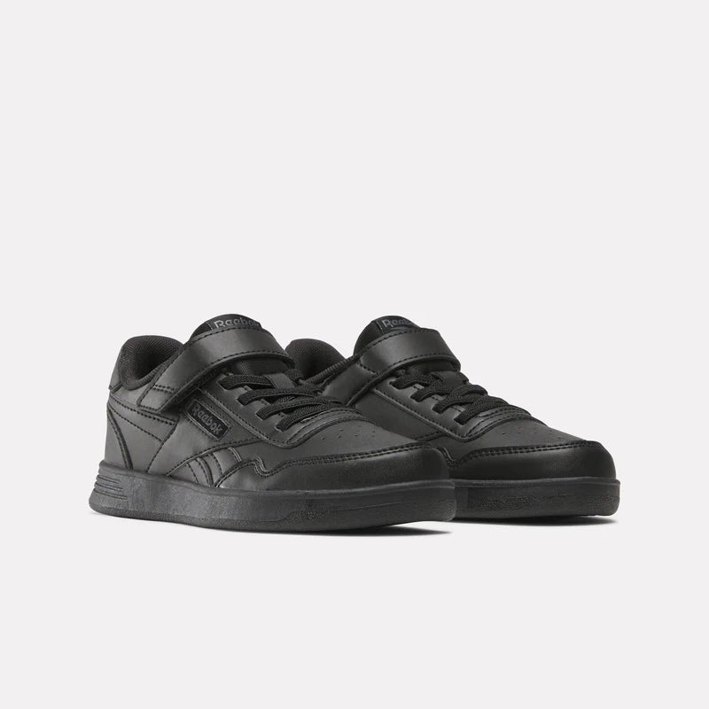 .Reebok Court Advance Elastic Lace - BLACK/GREY - (100222425) - R56 - R1L2