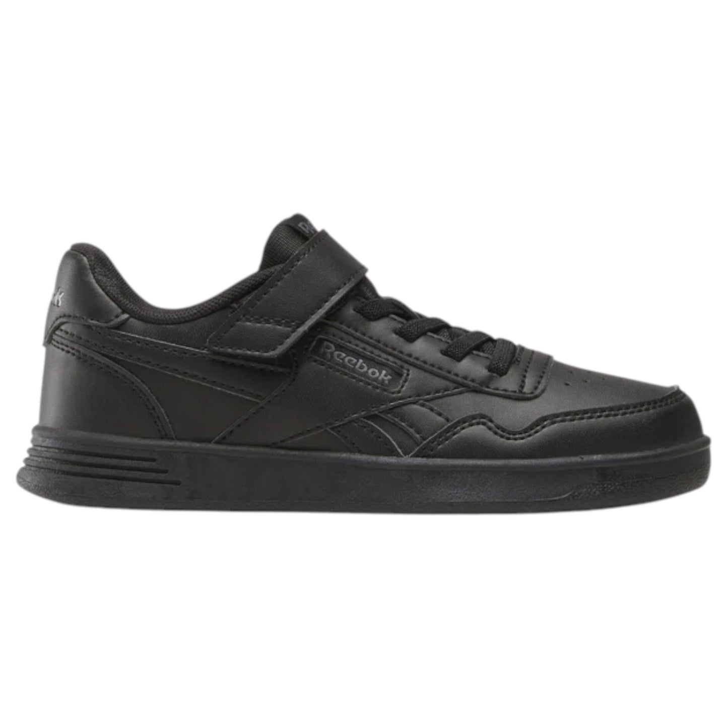 .Reebok Court Advance Elastic Lace - BLACK/GREY - (100222425) - R56 - R1L2