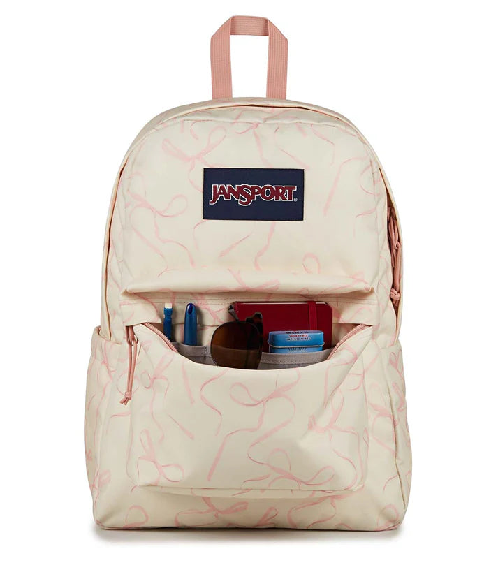 .Jansport Superbreak Plus Rows of Bows Backpack 26L - (JS0A4QUELH3) - R2L14/F