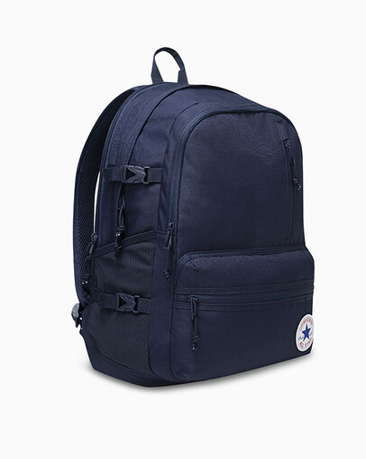 .Converse Straight Edge Backpack OBSIDIAN (NAVY BLUE) - (MA5672 695) - R1L1