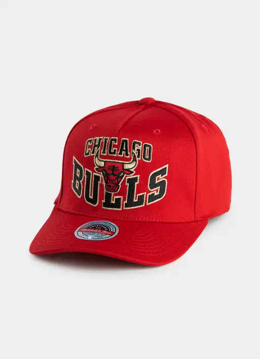 .Mitchell & Ness NBA Chicago Bulls Lay Up Snapback Cap - RED/BLACK - ( MNCG2094 ) - MNB14