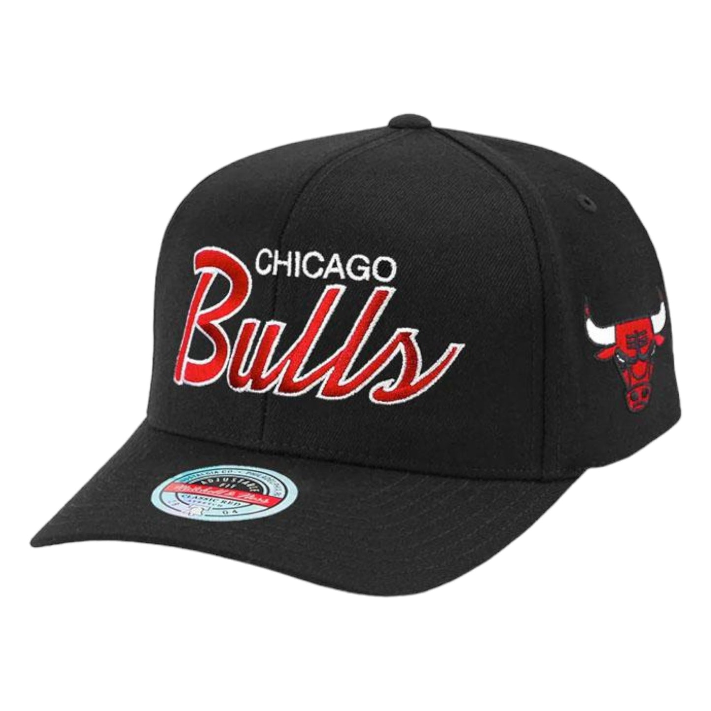 .Mitchell & Ness NBA Chicago Bulls Off Court Classic Snapback Cap - BLACK/RED - (MNCG3281) - MNB25