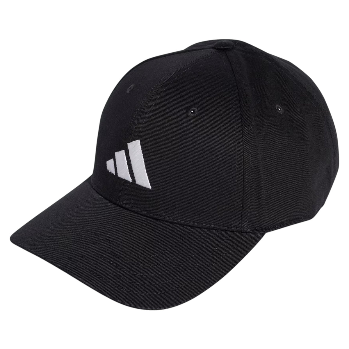 .ADIDAS New Logo Baseball Cap - Black/White- (JG0998) - F