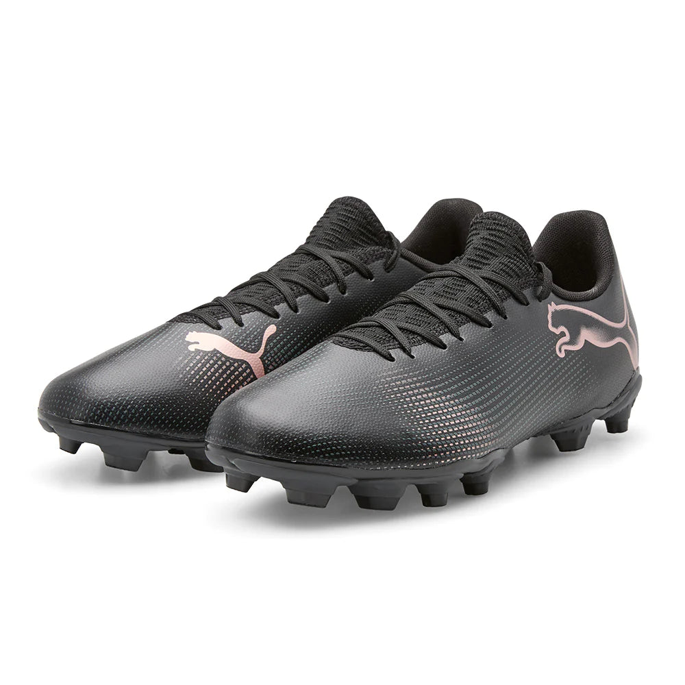 - Puma FUTURE 7 PLAY FG/AG  Men's Football Boots Black/Copper - (107723 04) - F7 - R2L17