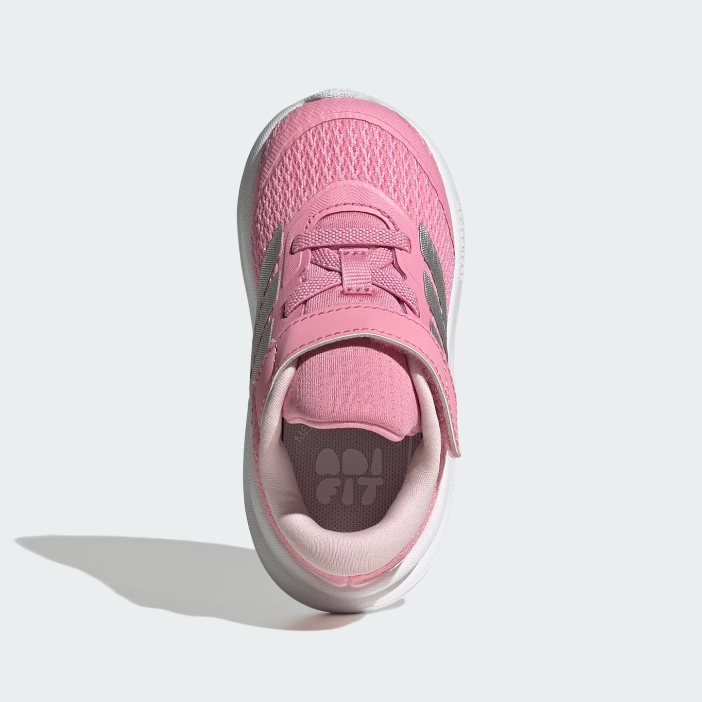 .Adidas Toddlers Runfalcon 6 Shoes - PINK/WHITE/SILVER - (KI1780) - PQ - R1L9