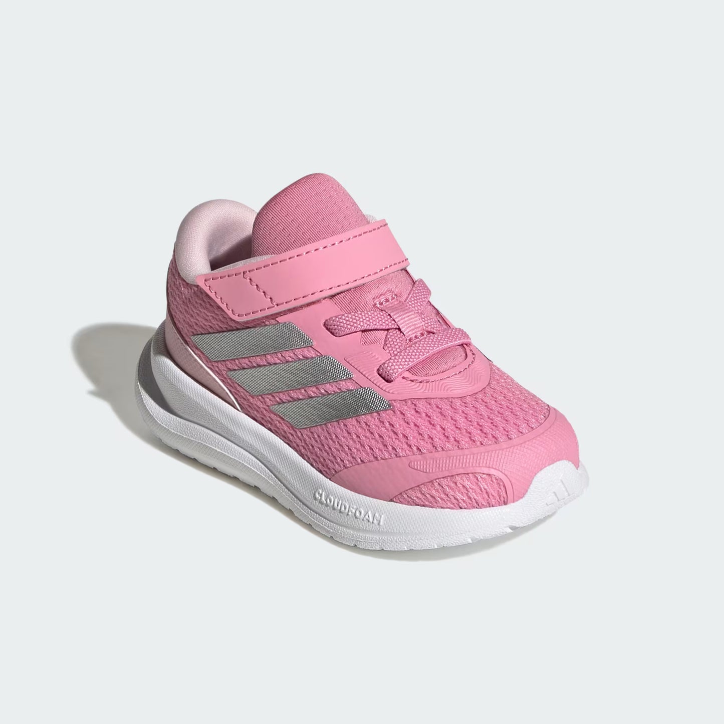 .Adidas Toddlers Runfalcon 6 Shoes - PINK/WHITE/SILVER - (KI1780) - PQ - R1L9