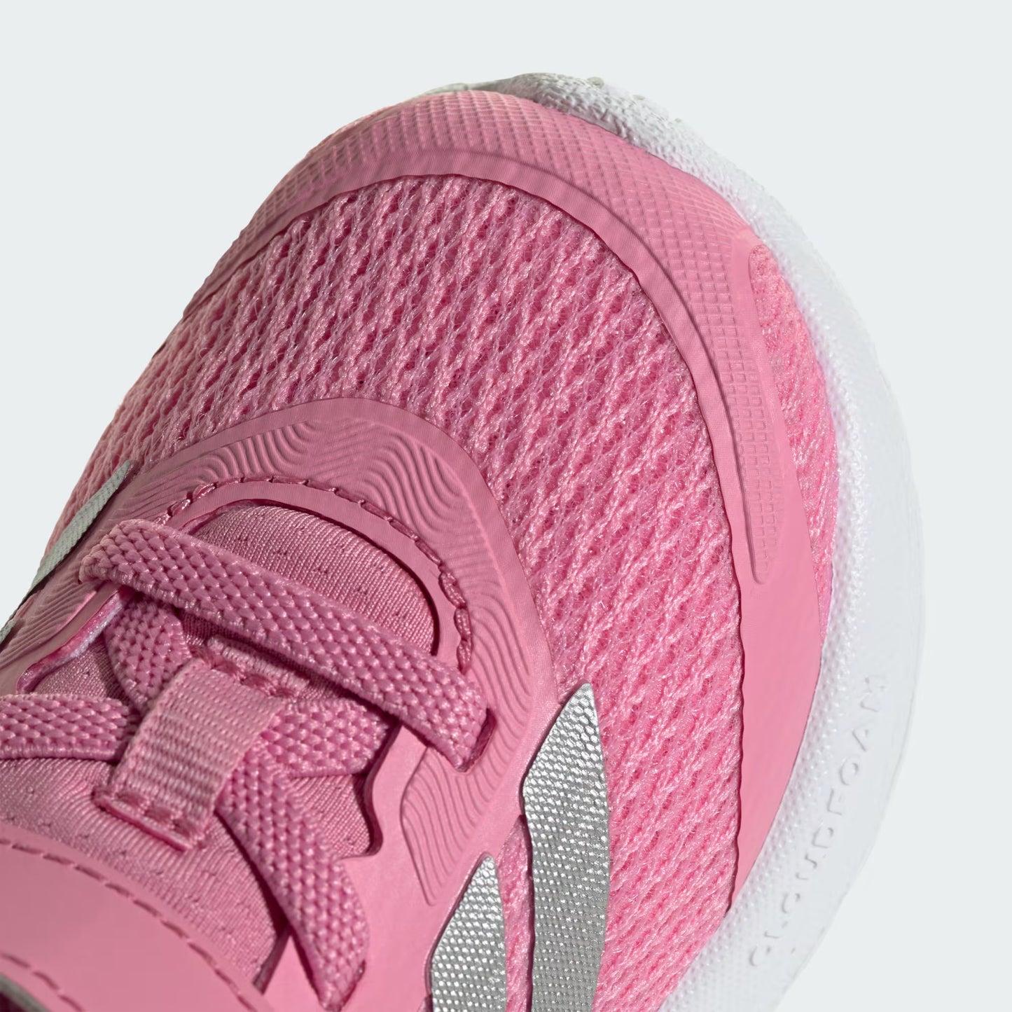 .Adidas Toddlers Runfalcon 6 Shoes - PINK/WHITE/SILVER - (KI1780) - PQ - R1L9