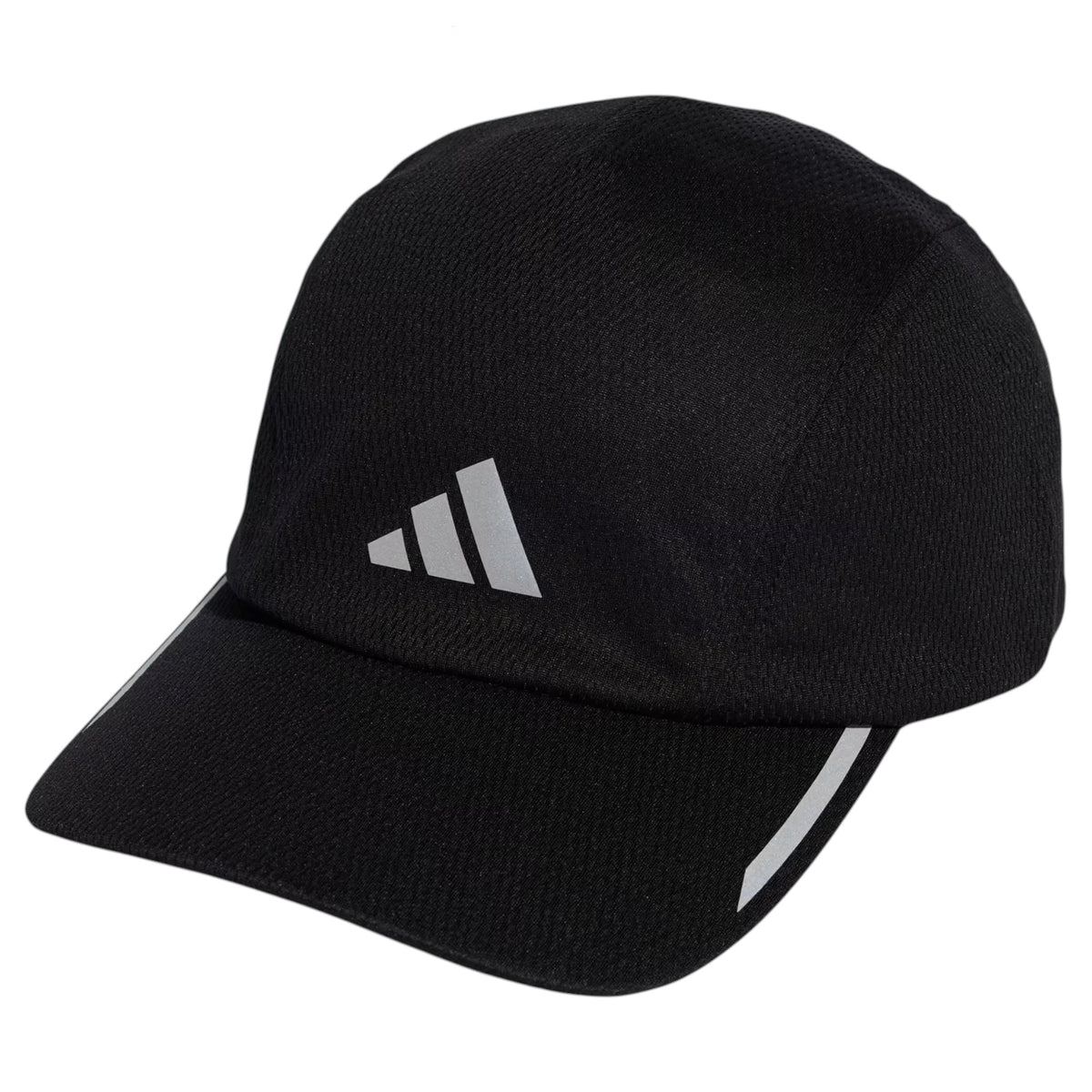 .ADIDAS RUNNING MESH 4 PANEL CAP CLIMACOOL - Black/Reflective Silver - (JZ0504) - F